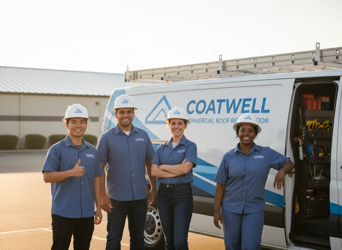 Commercial roof coating company in Calhoun City, MS